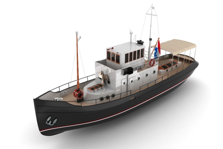 ex-Inspection vessel with TRIWV