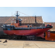 Tugboat and fireboat Bambi 16.58 with ES-TRIN