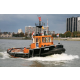 Tugboat and fireboat Bambi 16.58 with ES-TRIN