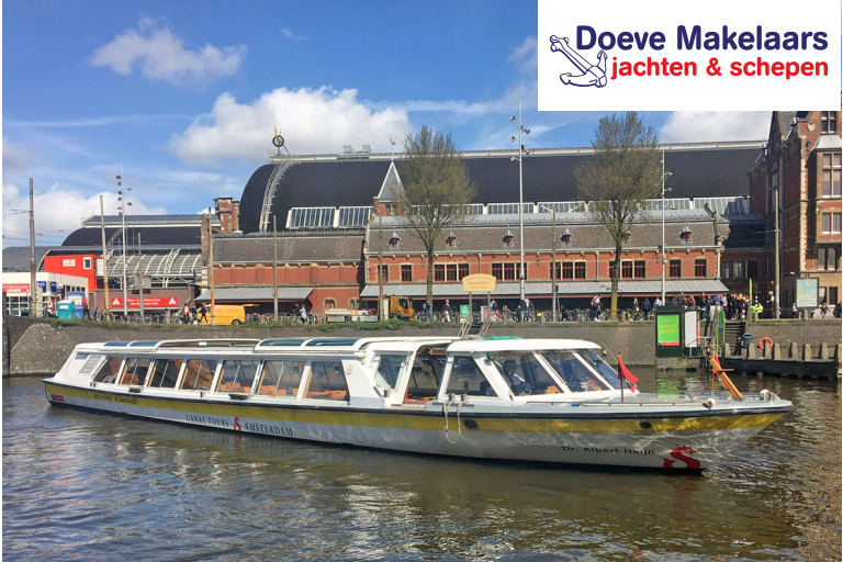 Amsterdamse Grachten rondvaartboot 21.80