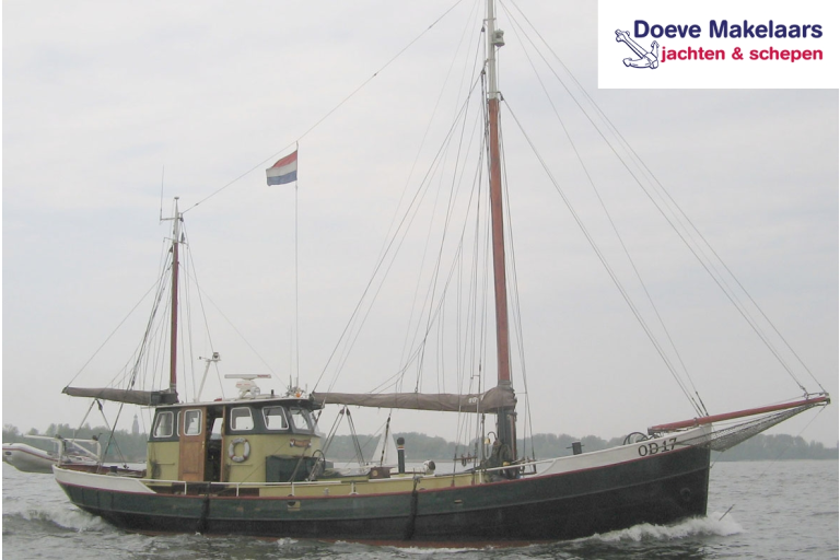 Ex Fishingvessel 56', gaff ketch